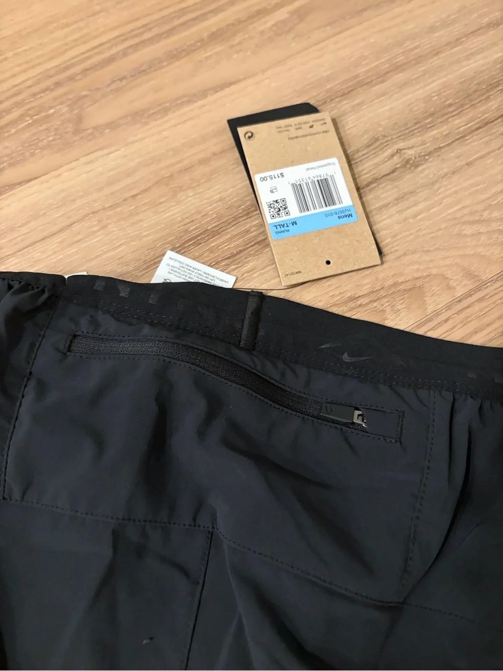 Nike men’s trail dawn range dri fit running pants size M nwt